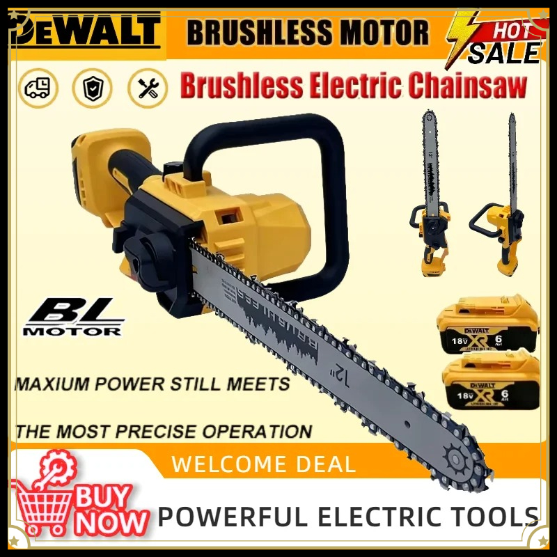 Electric Chainsaw Battery - DEWALT 20V Fırçasız Akülü Zincirli Testere