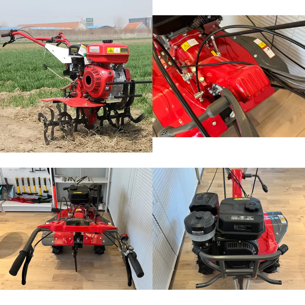 Garden Tiller Mini - 7HP İki Tekerlekli Mini Güçlü Çapa