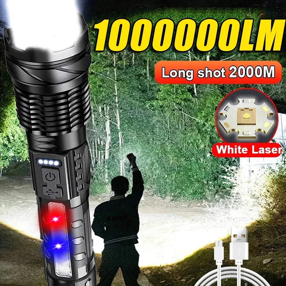 Outdoor Power For Camping - Güçlü LED El Feneri Şarj Edilebilir