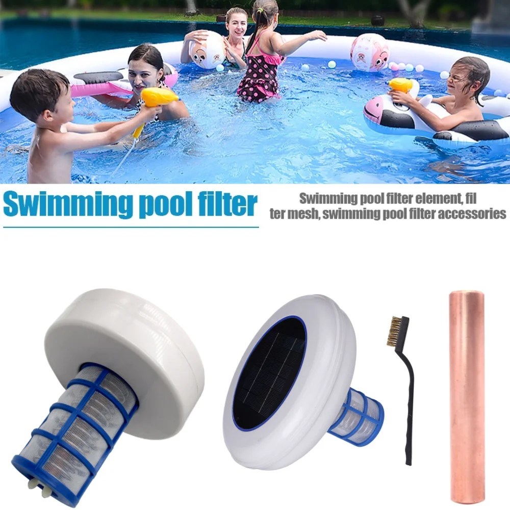 Outdoor Power For Hot Tub - Güneş Enerjili Havuz İyonlaştırıcı Bakır Gümüş