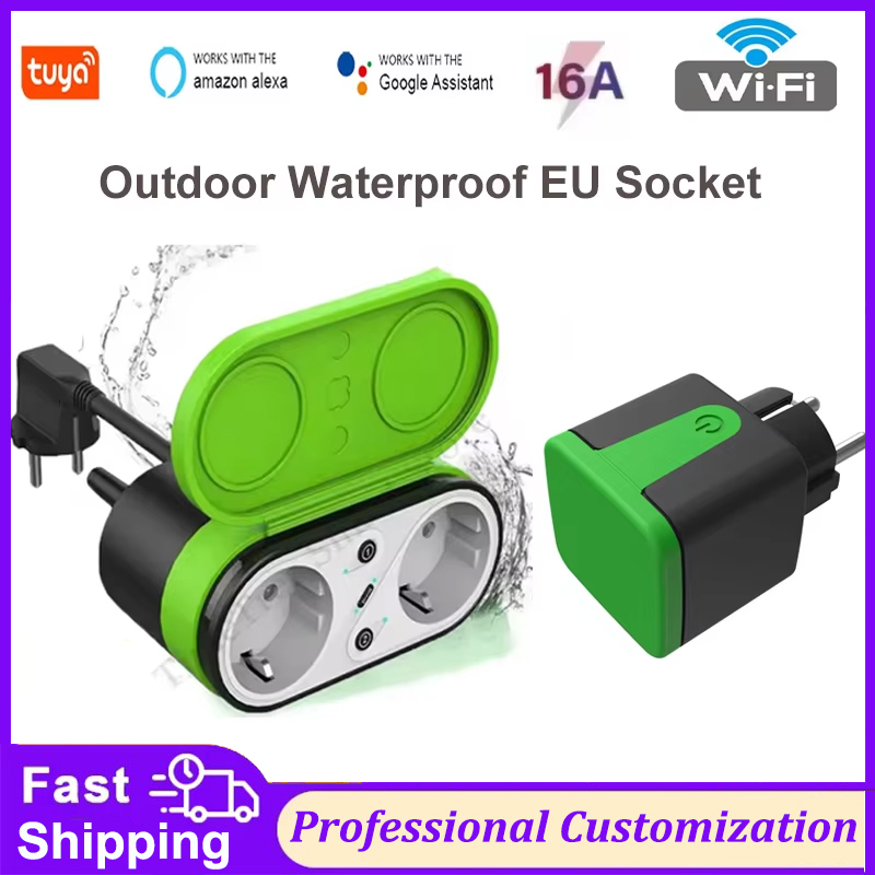 Outdoor Power Port - Tuya EU 16A Wifi Akıllı Dış