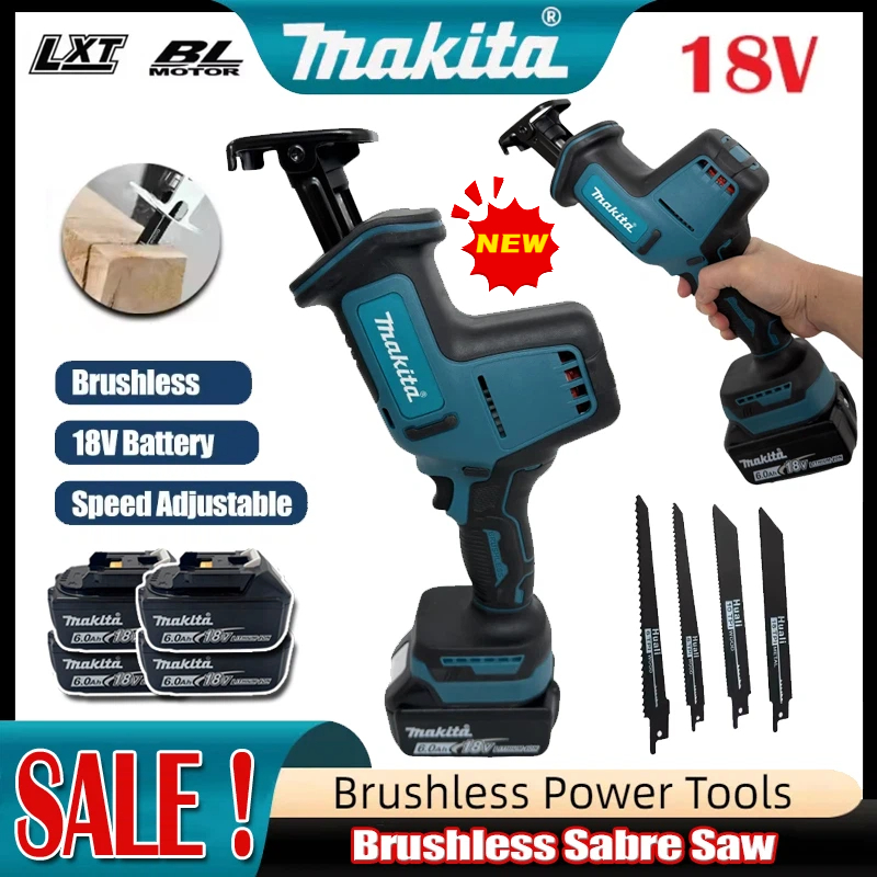 Electric Chainsaw Battery - 2026 Makita Akülü Fırçasız Şarjlı Testere