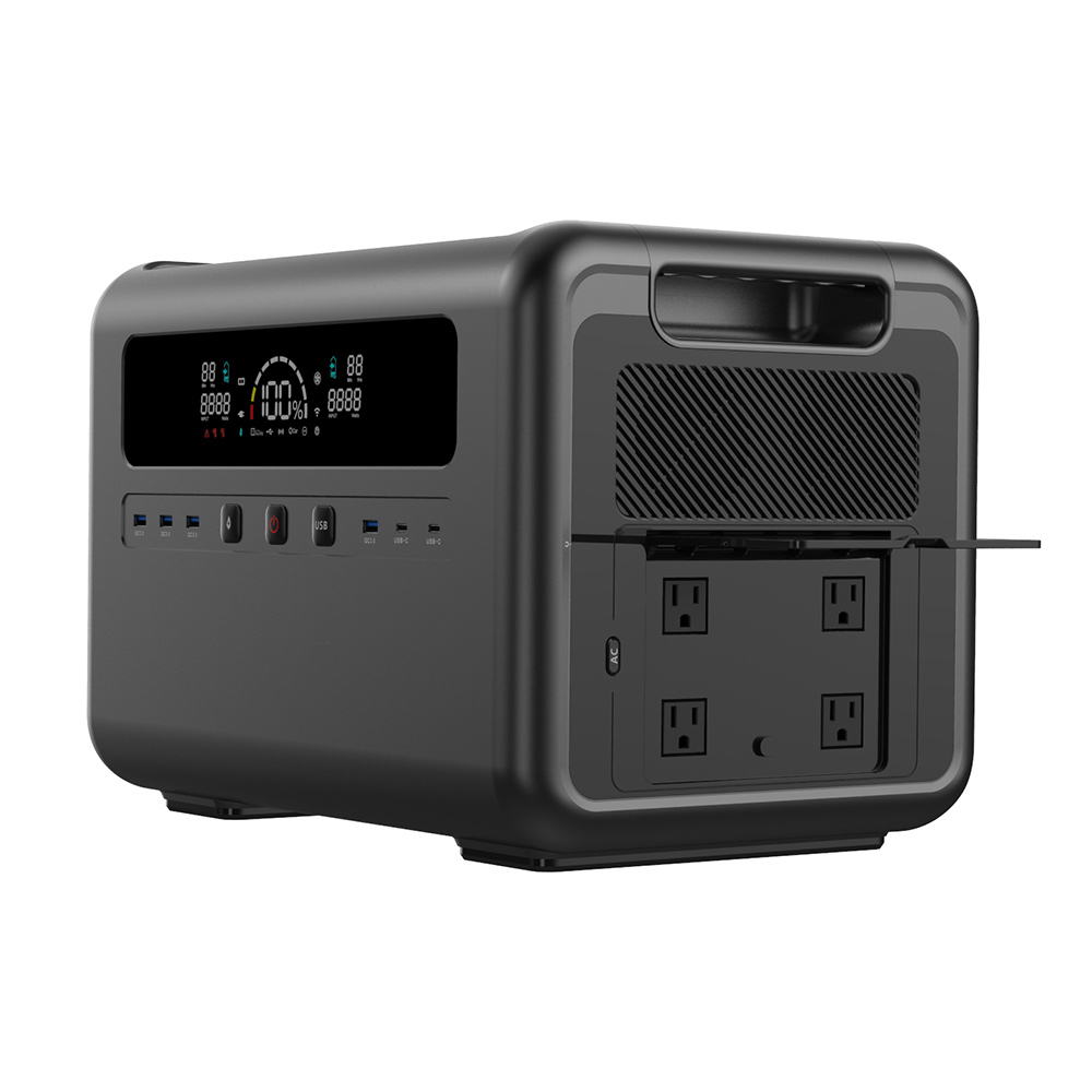 Outdoor Power For Camping - 2400W Güneş Enerjili Jeneratör, Evde Yedek