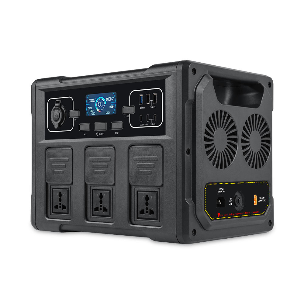 Outdoor Power For Camping - 1200W Taşınabilir Güneş Enerjisi Jeneratörü, LiFePO4