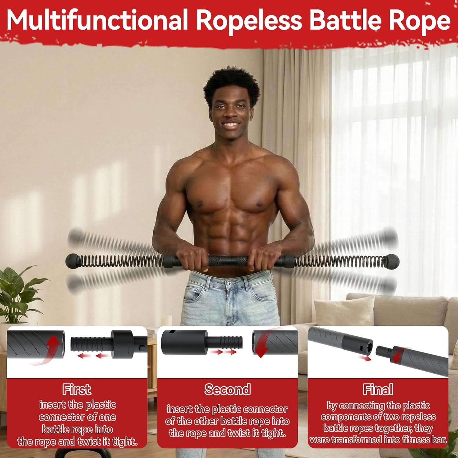 Outdoor Power Bar - 2'si 1 Arada Geliştirilmiş Kablosuz Battle