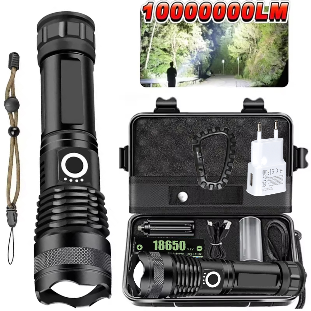 Outdoor Power For Camping - Yüksek Güçlü LED El Feneri Şarj