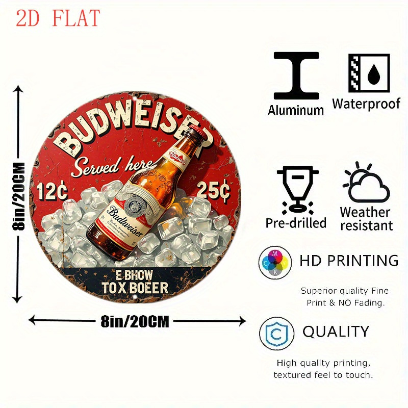 1 adet Vintage Bira Logosu Met - Outdoor Power Bar incelemesi ve fiyatı
