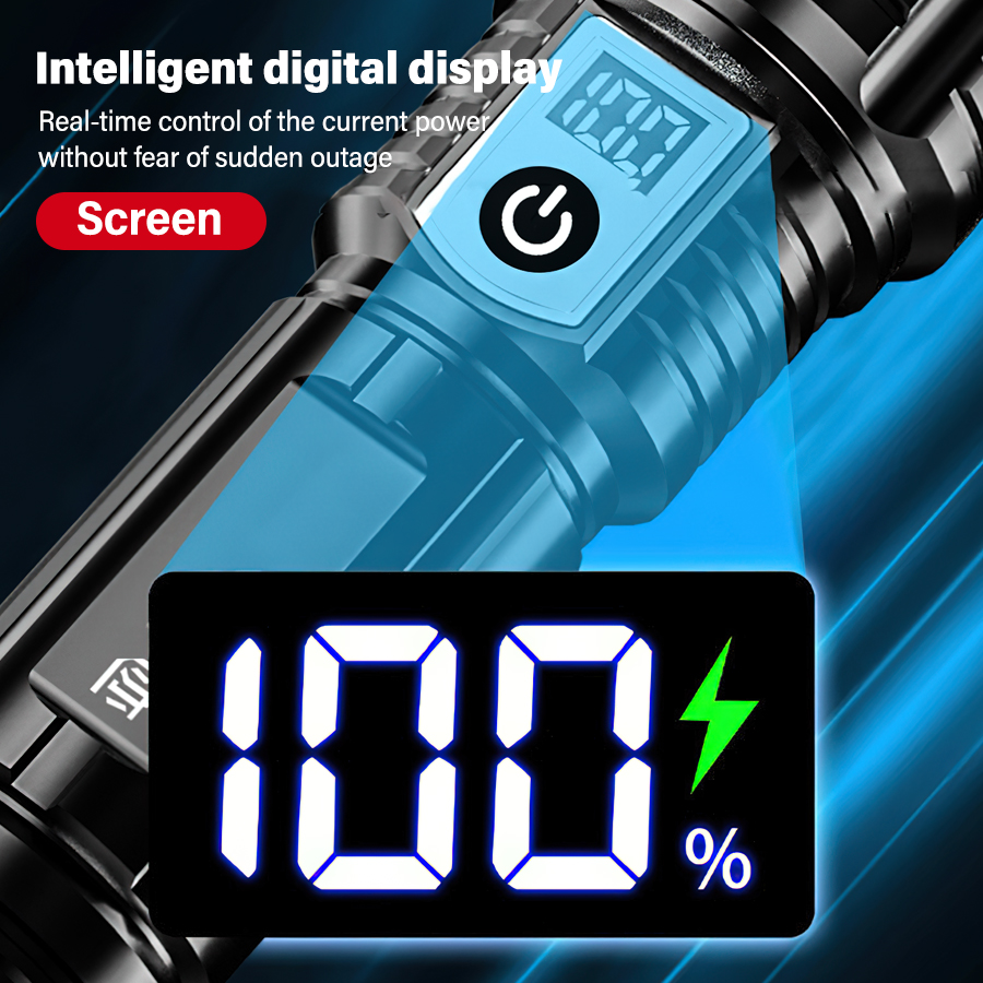 Yüksek Güçlü 200000LM LED El F - Outdoor Power For Camping incelemesi ve fiyatı