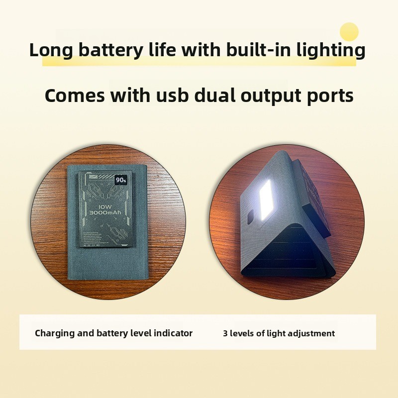 Katlanabilir Güneş Enerjili Pa - Outdoor Powerbank incelemesi ve fiyatı