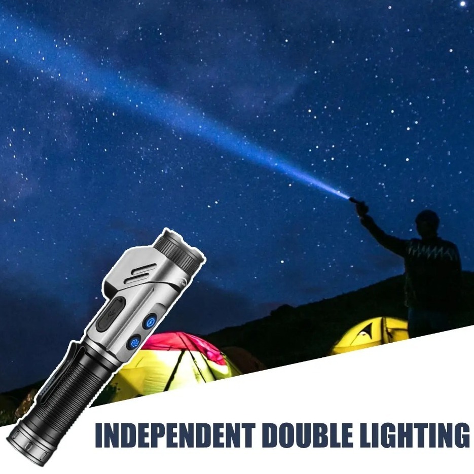 Güçlü Mini LED El Feneri 90 °  - Outdoor Power For Camping incelemesi ve fiyatı