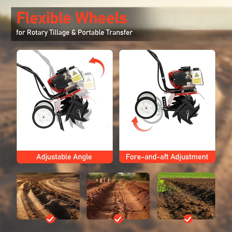 Benzinli Mikro Kültivatör Tarı - Garden Tiller Mini incelemesi ve fiyatı