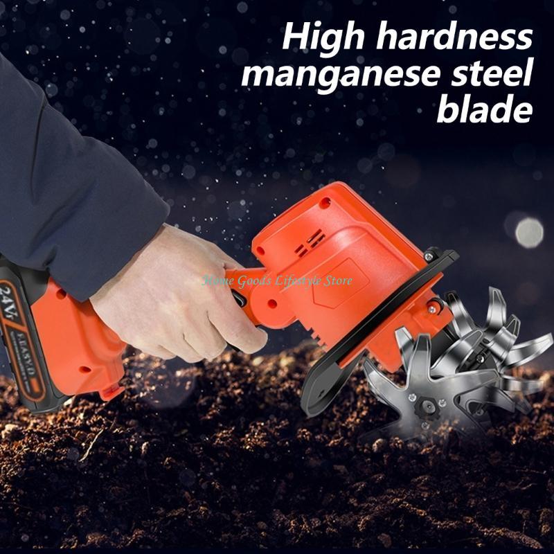 E74E Akülü Mini Yeke 21V 235rp - Garden Tiller Mini incelemesi ve fiyatı