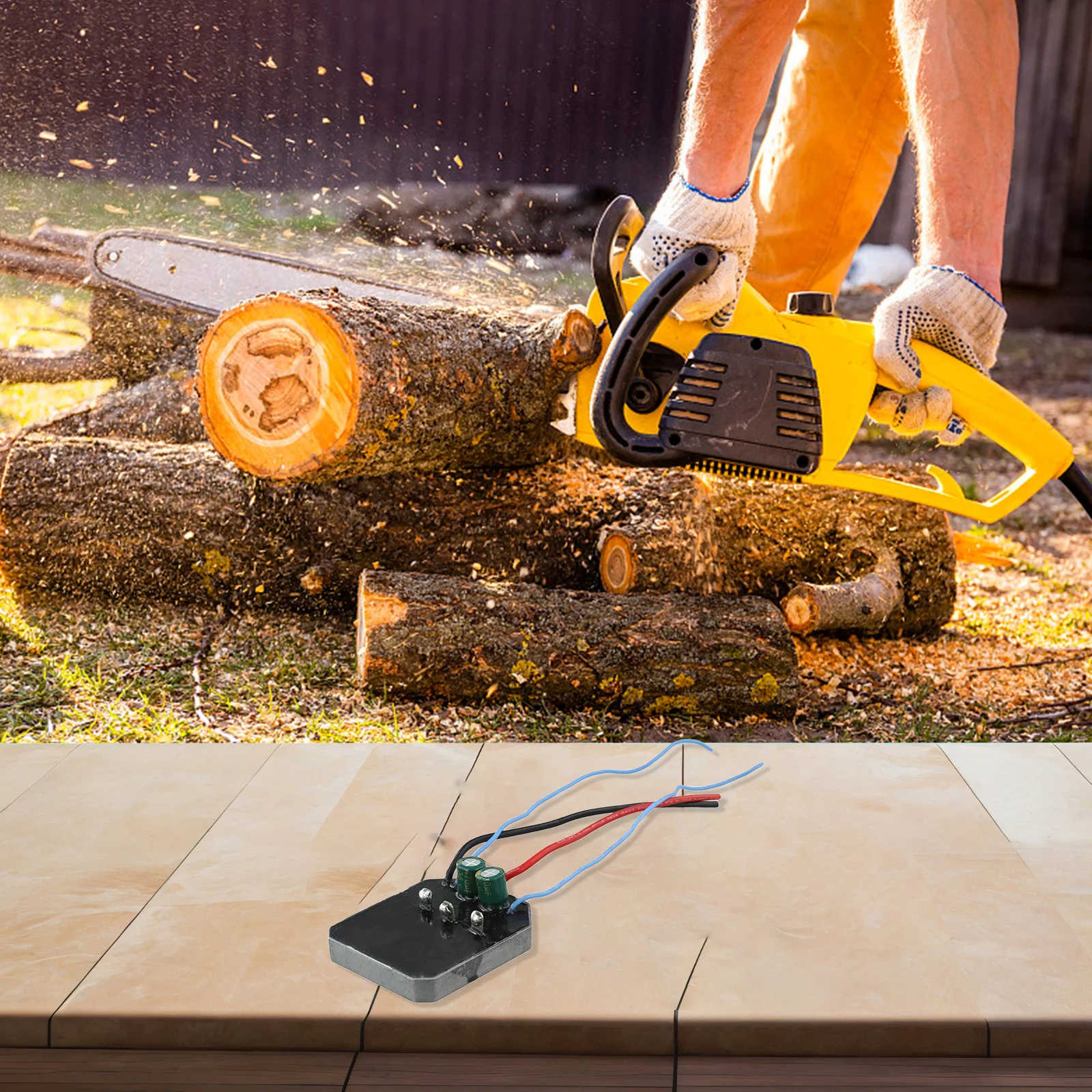 12 inç Fırçasız Lityum Pil Ele - Electric Chainsaw Battery incelemesi ve fiyatı
