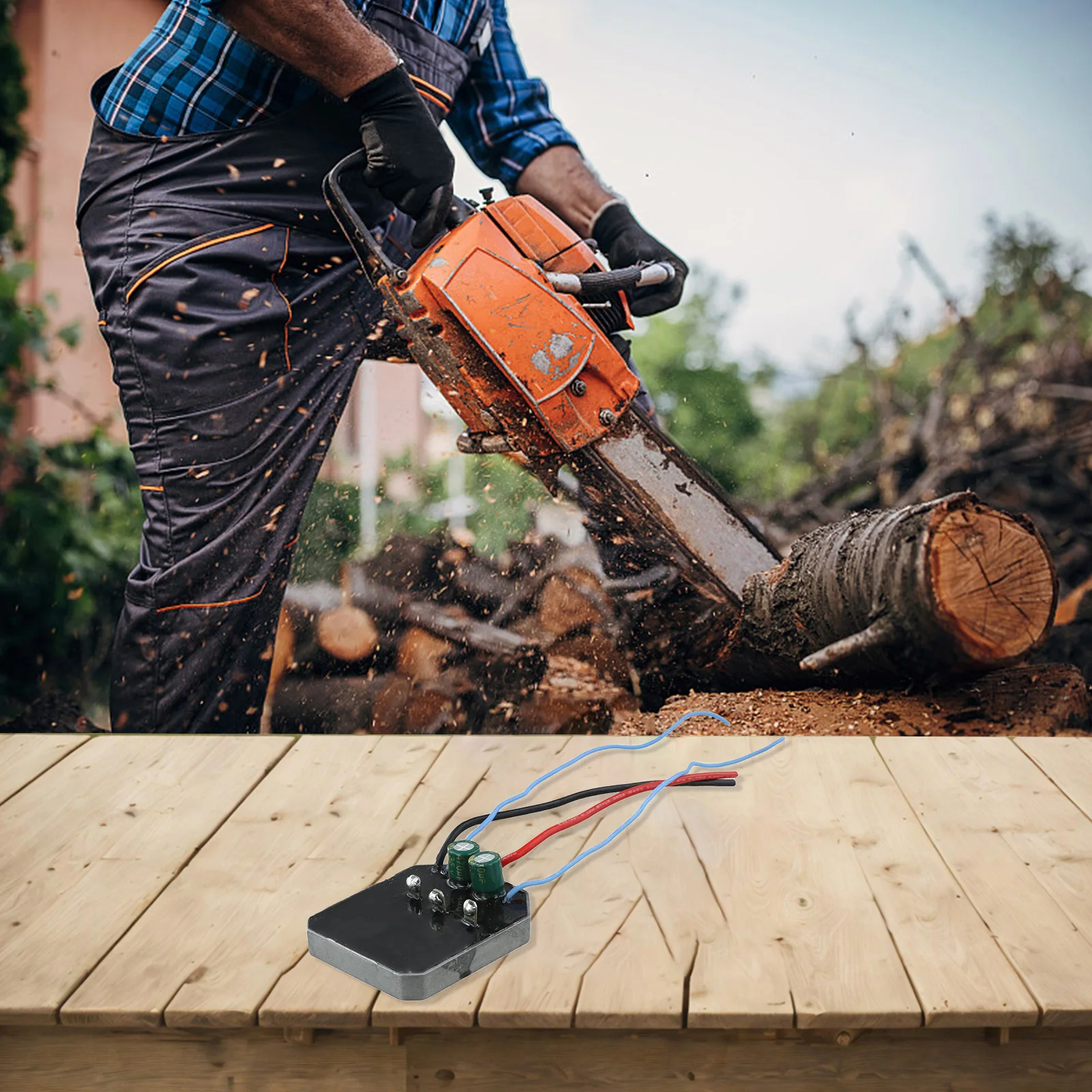 12 inç Fırçasız Lityum Pil Ele - Electric Chainsaw Battery incelemesi ve fiyatı
