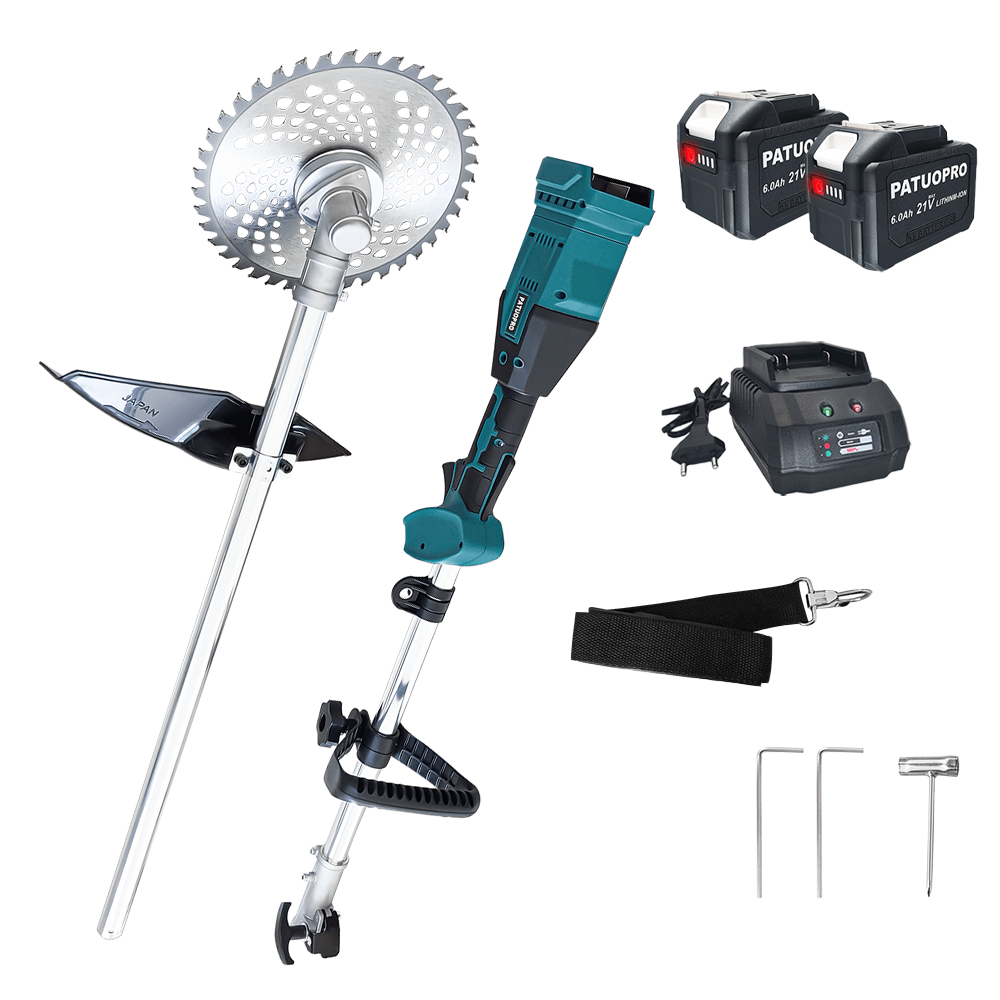 PATUOPRO fırçasız 9 inç çim bi - Hedge Trimmer Cordless incelemesi ve fiyatı