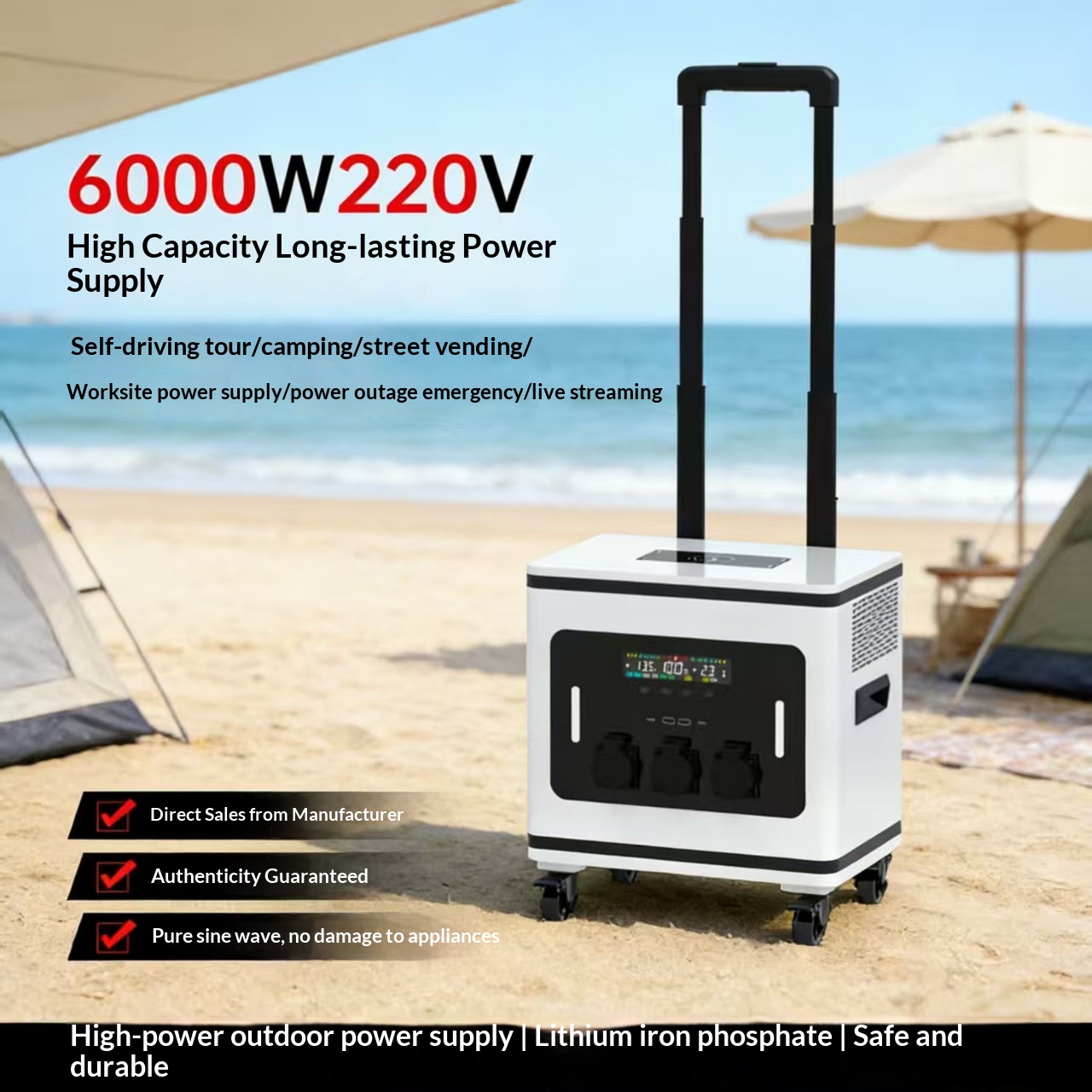 Lityum İyon Pil Dış Mekan Mobi - Outdoor Power For Camping incelemesi ve fiyatı