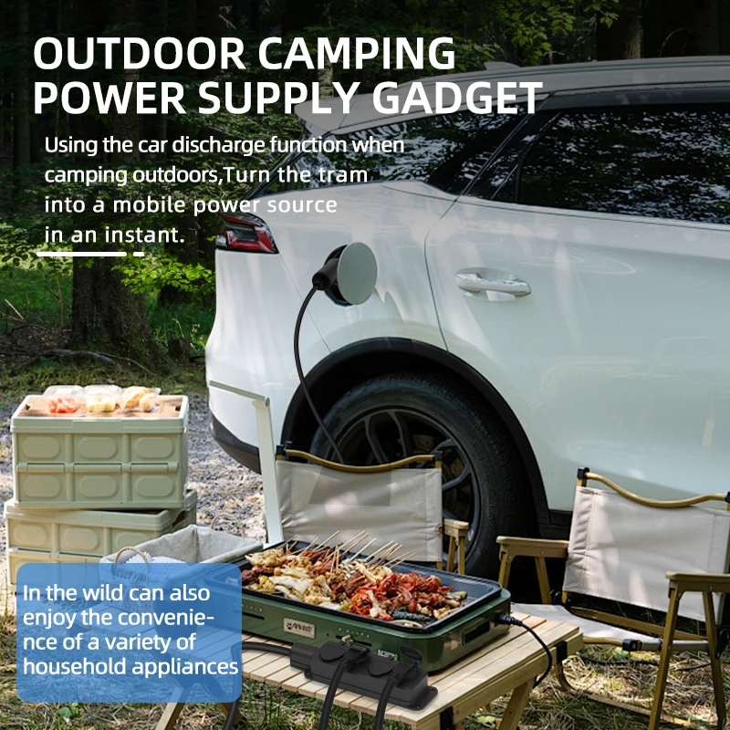 Taşınabilir 16A 4KW V2L Kablo  - Outdoor Power Port incelemesi ve fiyatı