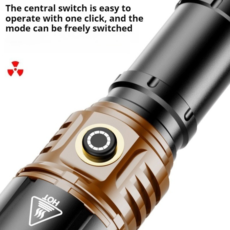 Güçlü Işık Yüksek Güçlü LED El - Outdoor Power For Camping incelemesi ve fiyatı