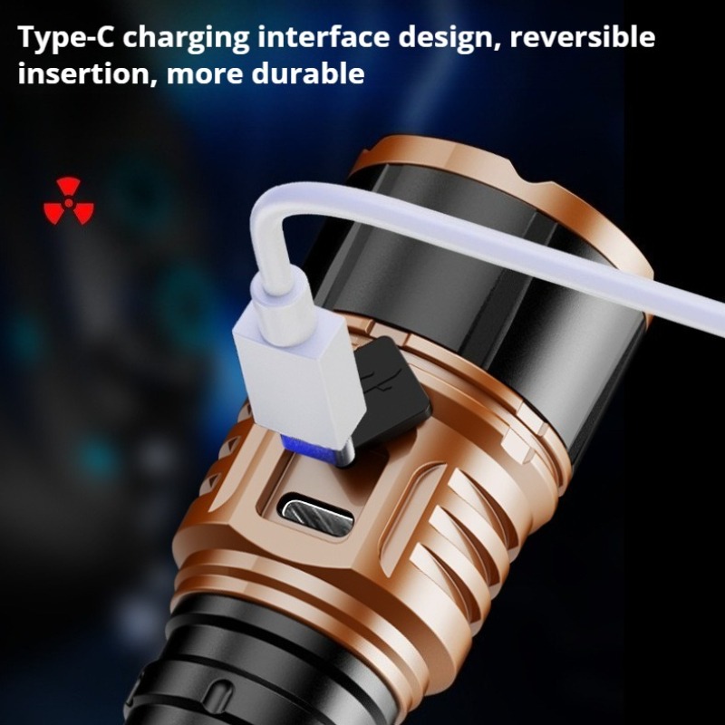 Güçlü Işık Yüksek Güçlü LED El - Outdoor Power For Camping incelemesi ve fiyatı