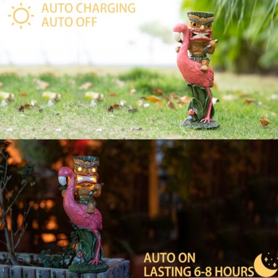 Güneş Enerjili Tiki Heykeli -  - Outdoor Power Bar incelemesi ve fiyatı