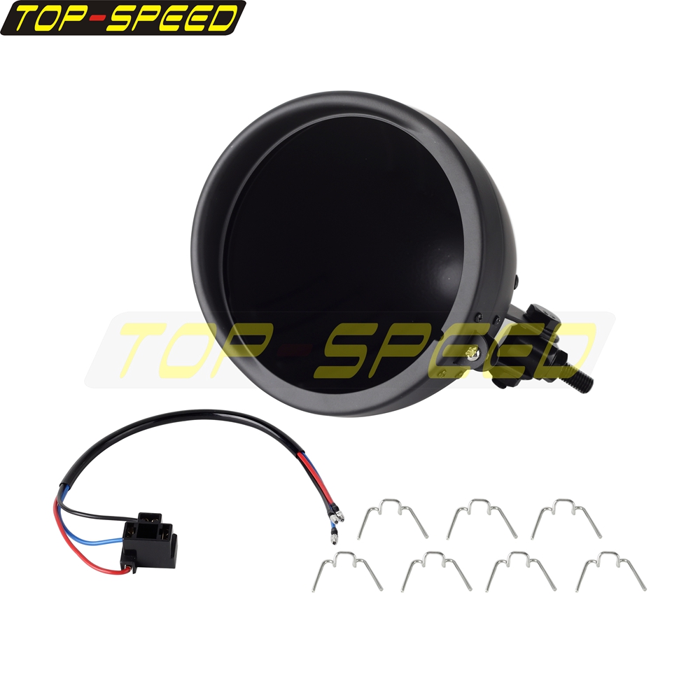 Siyah/Krom Motosiklet Far Konu - Outdoor Power New Roads incelemesi ve fiyatı