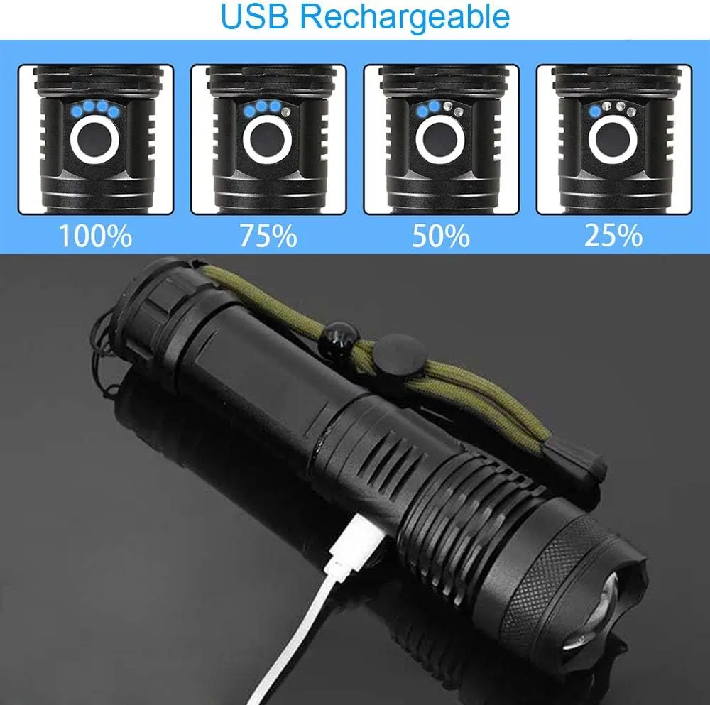 Yüksek Güçlü LED El Feneri Şar - Outdoor Power For Camping incelemesi ve fiyatı