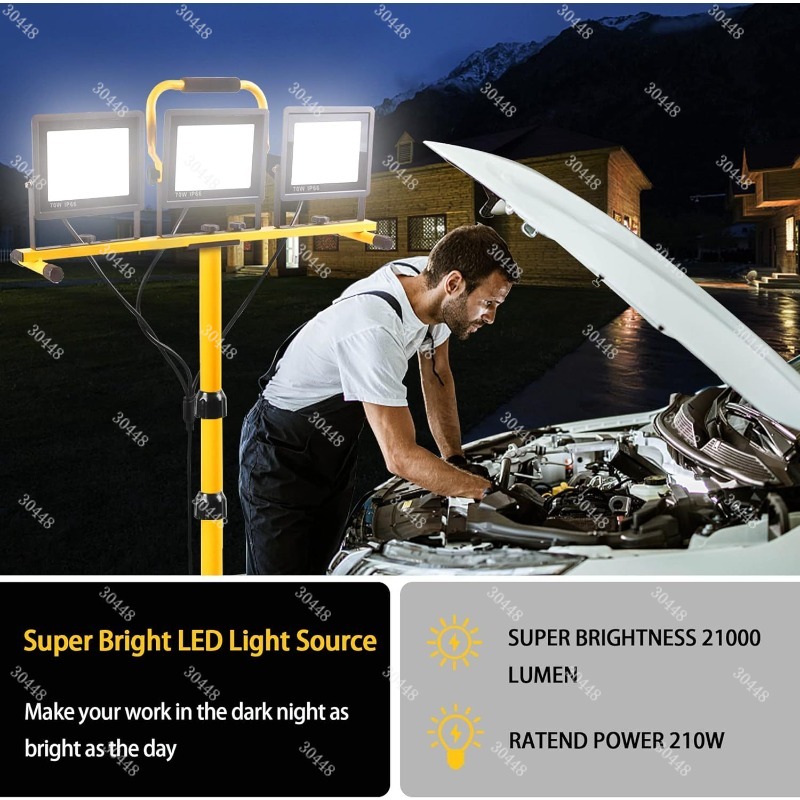 Led çalışma lambası, taşınabil - Outdoor Power Repair incelemesi ve fiyatı