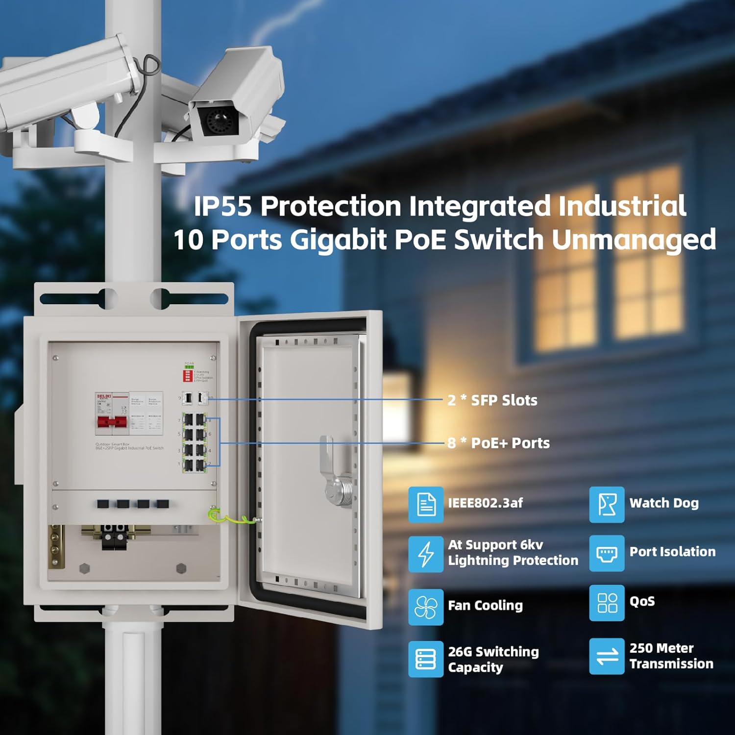 KeepLiNK Açık Hava Akıllı Ağ K - Outdoor Power Port incelemesi ve fiyatı