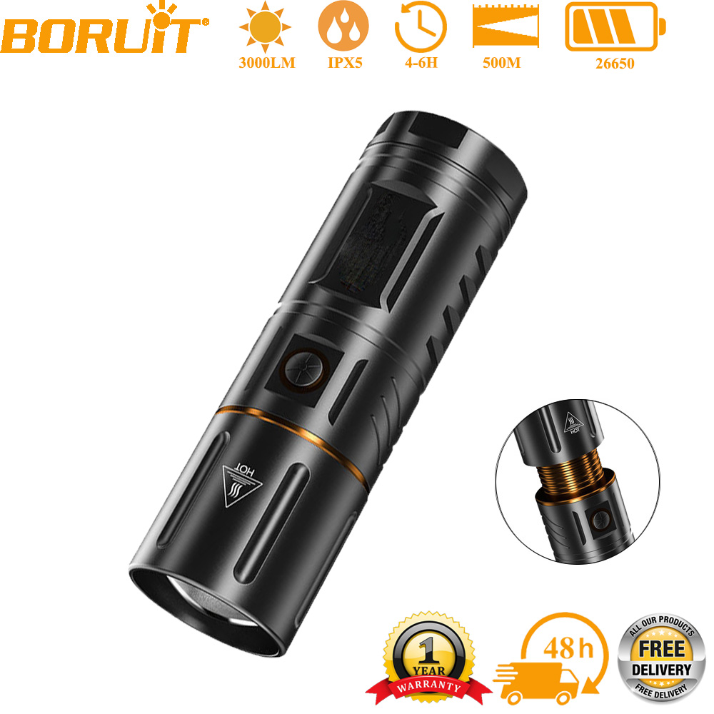 BORUiT Ultra Parlak 3000LM LED - Outdoor Powerbank incelemesi ve fiyatı