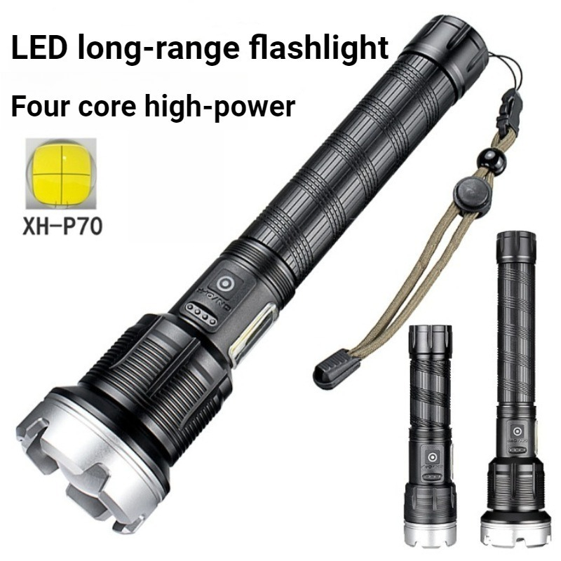 Yüksek güçlü LED El Feneri Tel - Outdoor Power For Camping incelemesi ve fiyatı