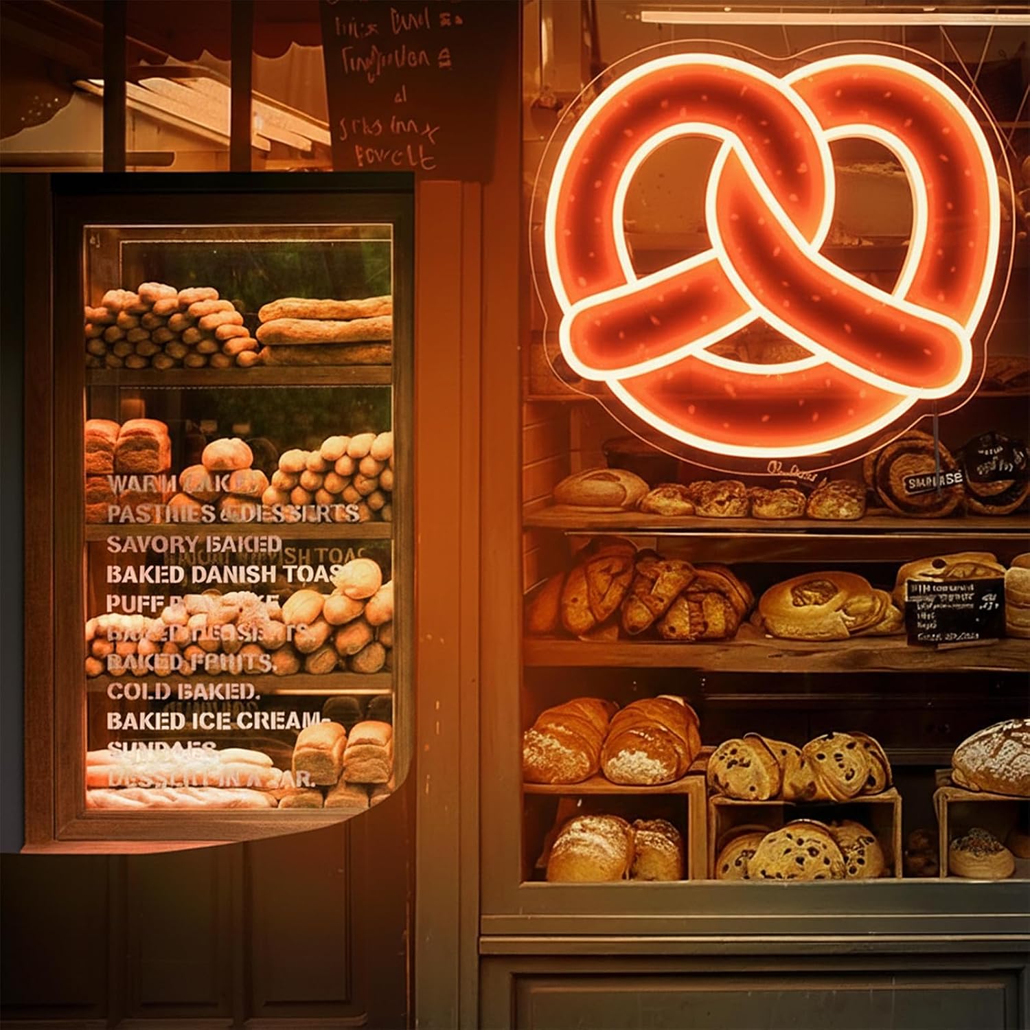 Pretzel Neon Tabela USB Güçlü  - Outdoor Power Bar incelemesi ve fiyatı