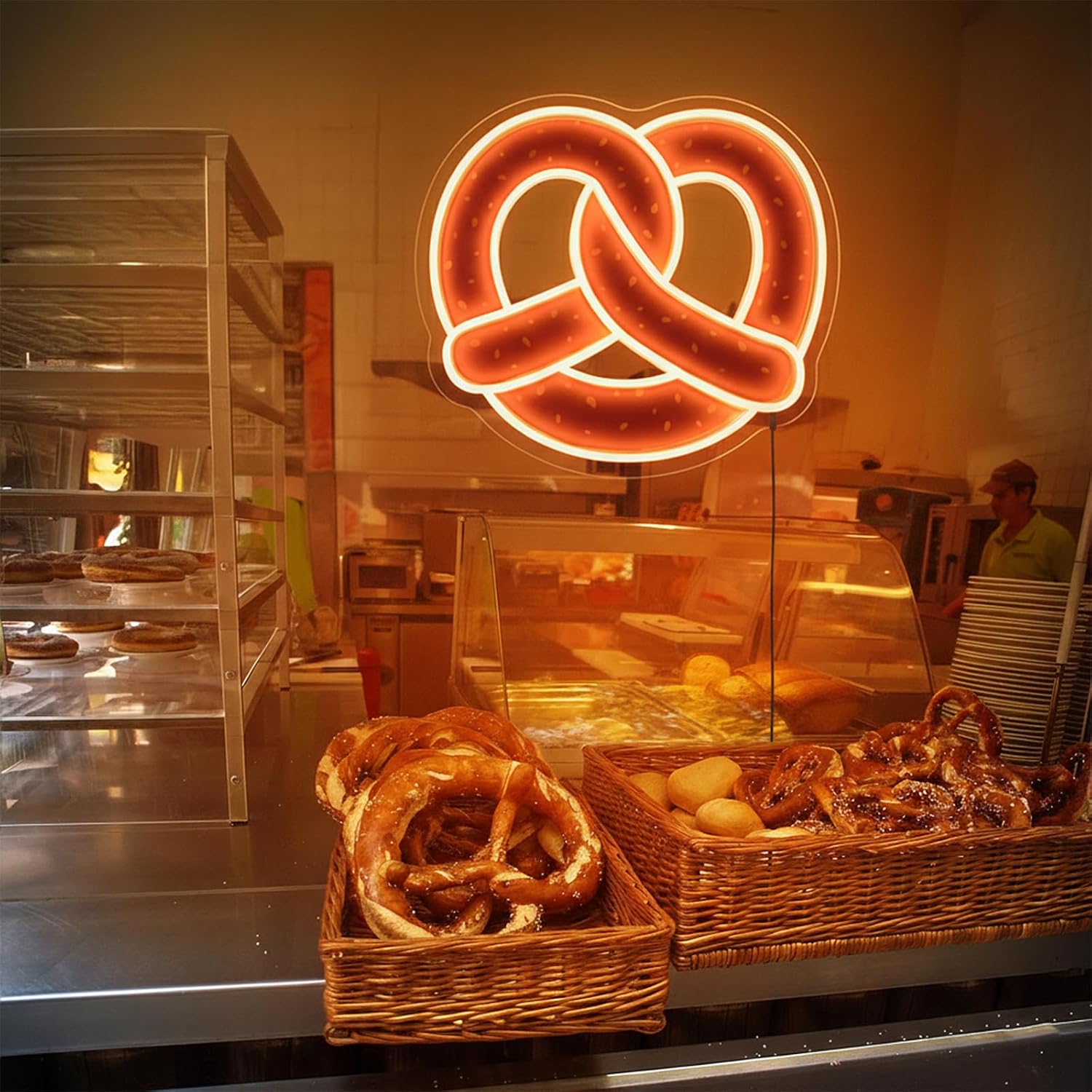 Pretzel Neon Tabela USB Güçlü  - Outdoor Power Bar incelemesi ve fiyatı